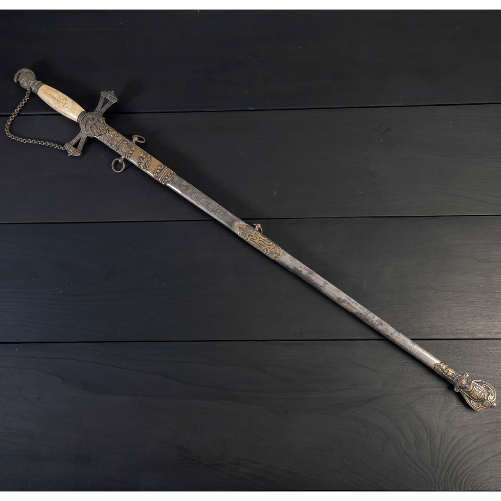 Masonic Sword J.C. Bemiss Gold & Silver Pawn Shop