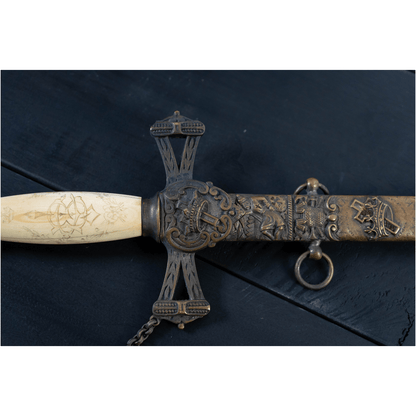 Masonic Sword J.C. Bemiss Gold & Silver Pawn Shop