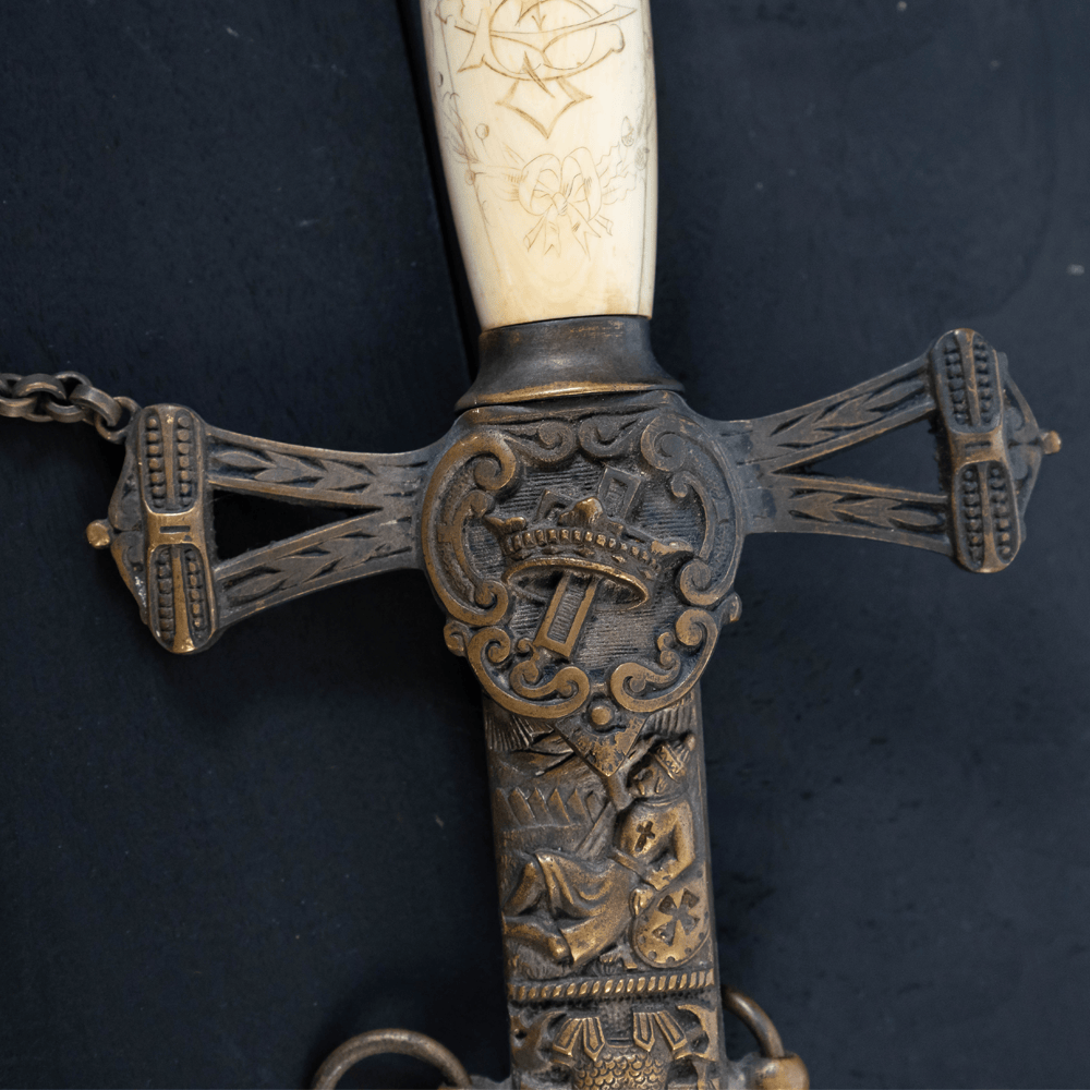 Masonic Sword J.C. Bemiss Gold & Silver Pawn Shop