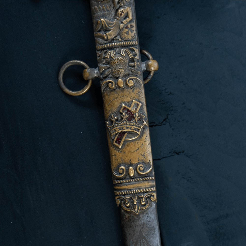 Masonic Sword J.C. Bemiss Gold & Silver Pawn Shop