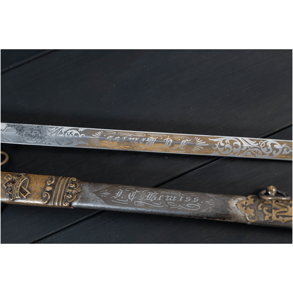 Masonic Sword J.C. Bemiss Gold & Silver Pawn Shop