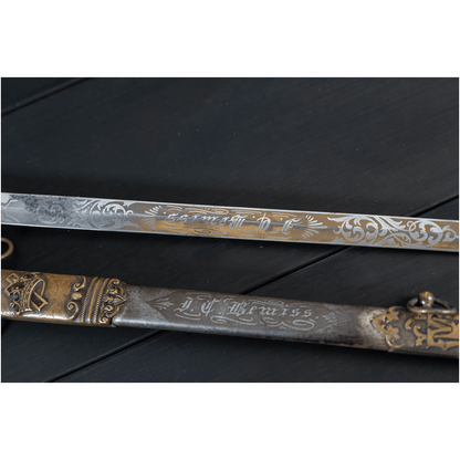 Masonic Sword J.C. Bemiss Gold & Silver Pawn Shop