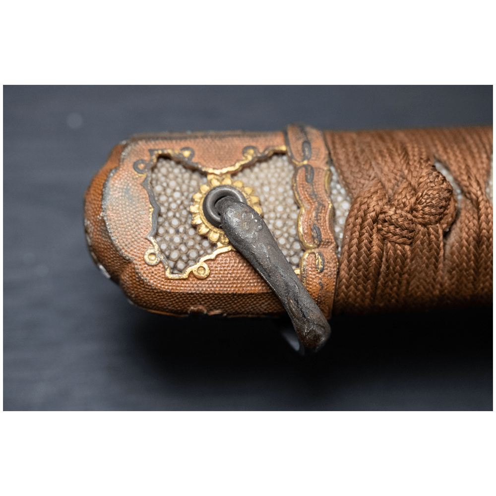 WW2 Japan Sword 1944 Naomasa Gold & Silver Pawn Shop