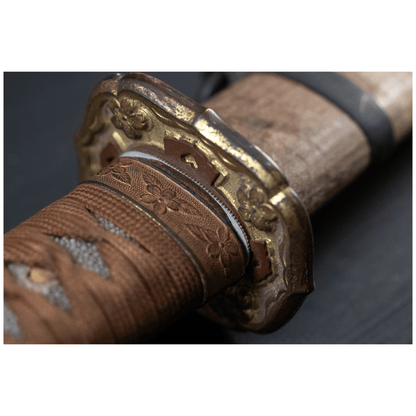 WW2 Japan Sword 1944 Naomasa Gold & Silver Pawn Shop