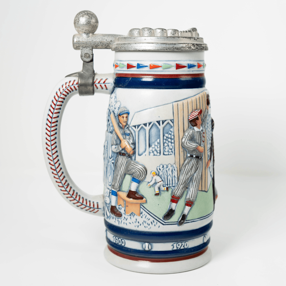 1984 USA Tribute Great American Baseball Beer Stein Gold & Silver Pawn Shop