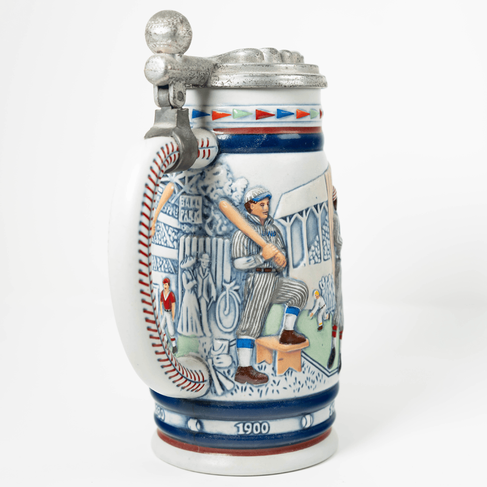 1984 USA Tribute Great American Baseball Beer Stein Gold & Silver Pawn Shop