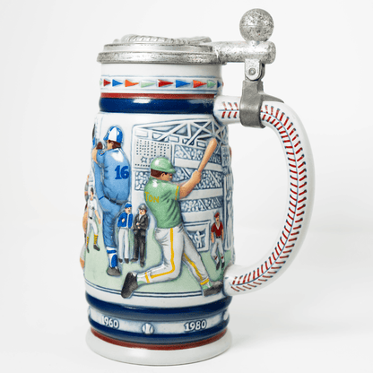 1984 USA Tribute Great American Baseball Beer Stein Gold & Silver Pawn Shop