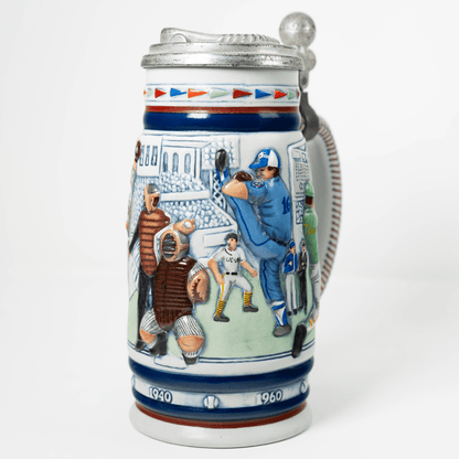 1984 USA Tribute Great American Baseball Beer Stein Gold & Silver Pawn Shop