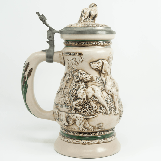 1991 Great Dogs of the Outdoors Stein Gold & Silver Pawn Shop