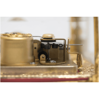 Sankyo Orphenus Crystal Music Box Gold & Silver Pawn Shop