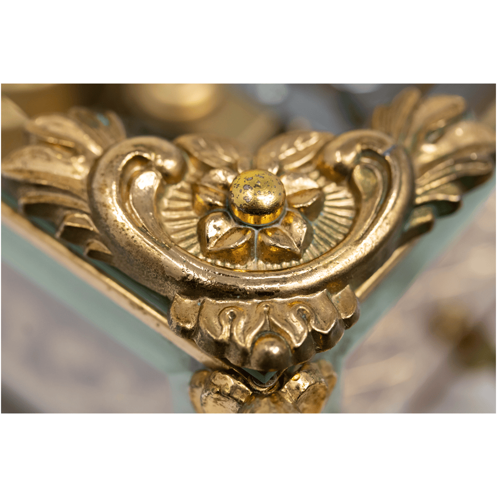 Sankyo Orphenus Crystal Music Box Gold & Silver Pawn Shop