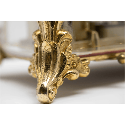 Sankyo Orphenus Crystal Music Box Gold & Silver Pawn Shop