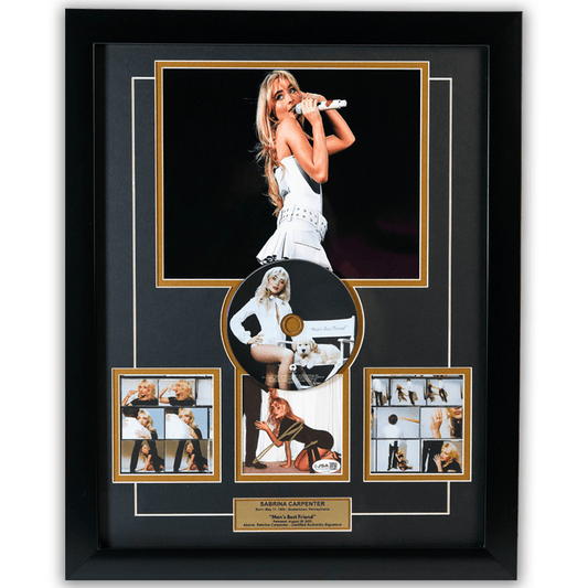 Sabrina Carpenter Signed CD Gold & Silver Pawn Shop