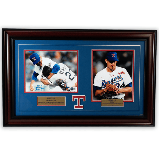 Nolan Ryan Autographed "Don't Mess With Texas" Memorabilia Gold & Silver Pawn Shop