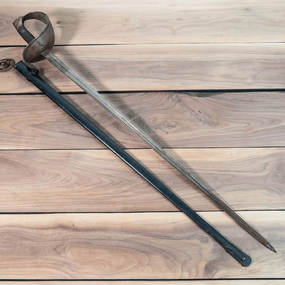 1907 Spanish Artillery Sword Gold & Silver Pawn Shop