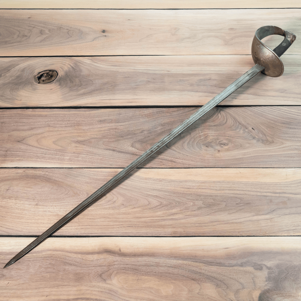 1907 Spanish Artillery Sword Gold & Silver Pawn Shop