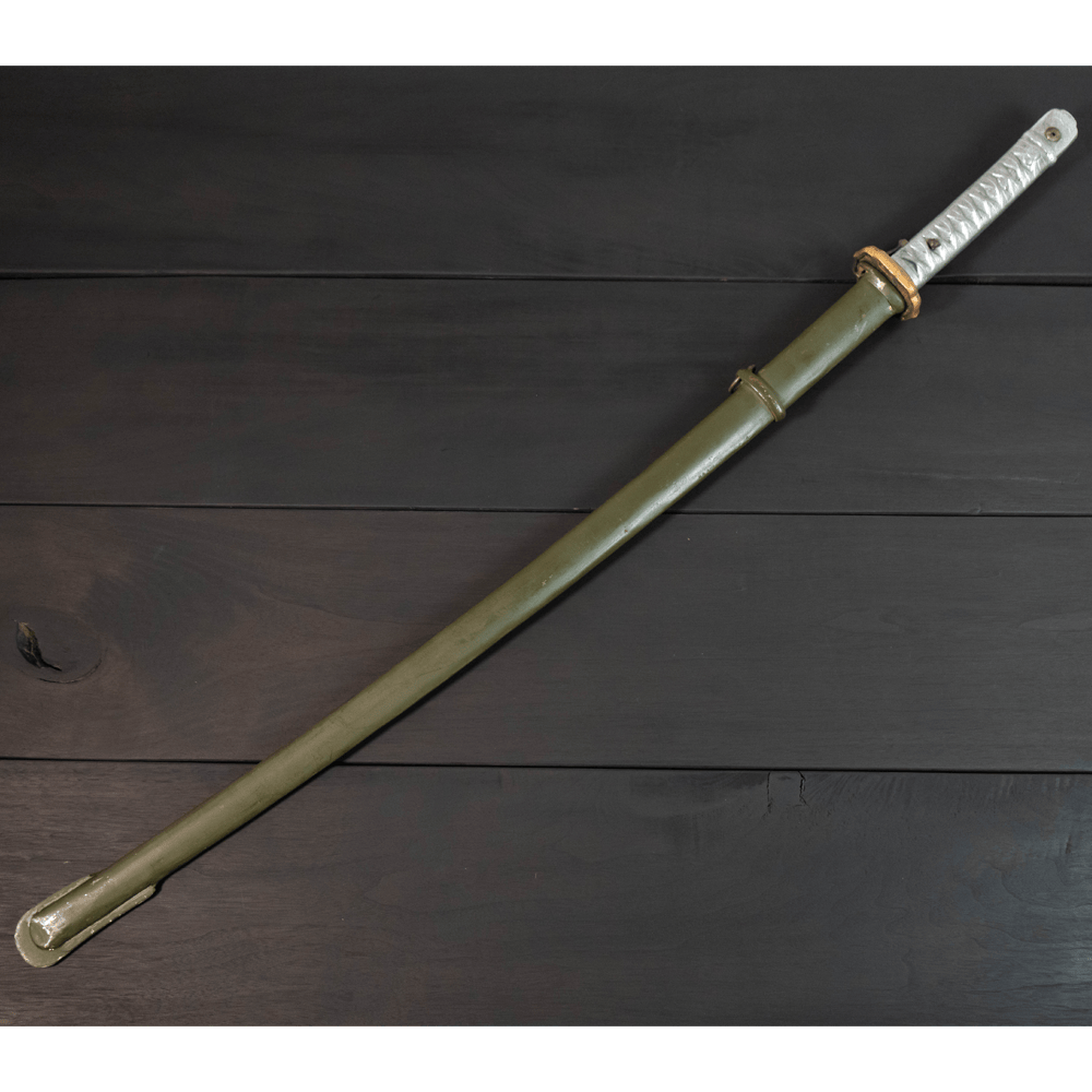 WW2 Japanese NCO Sword Replica Gold & Silver Pawn Shop