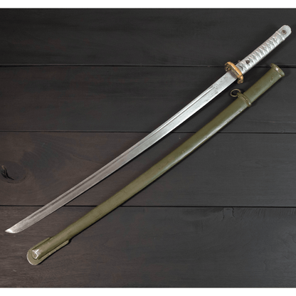 WW2 Japanese NCO Sword Replica Gold & Silver Pawn Shop