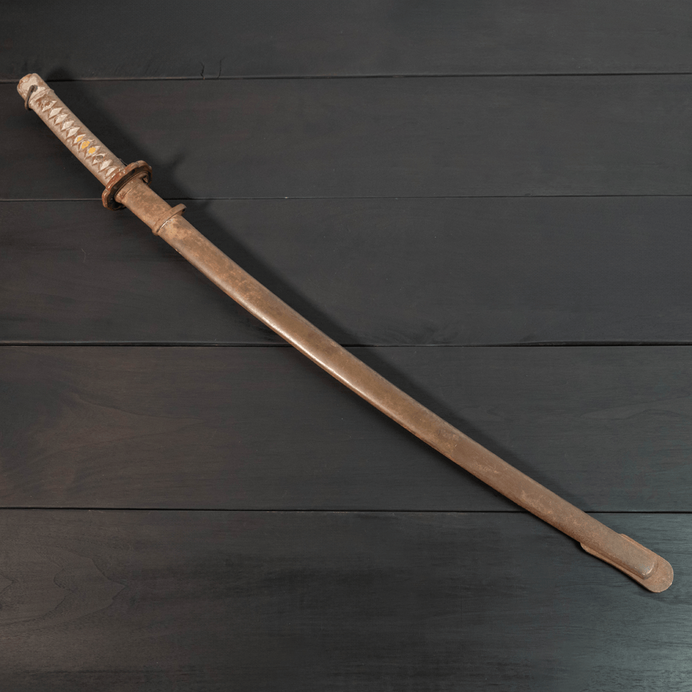 Japan Sword WW2 NCO Sword Gold & Silver Pawn Shop