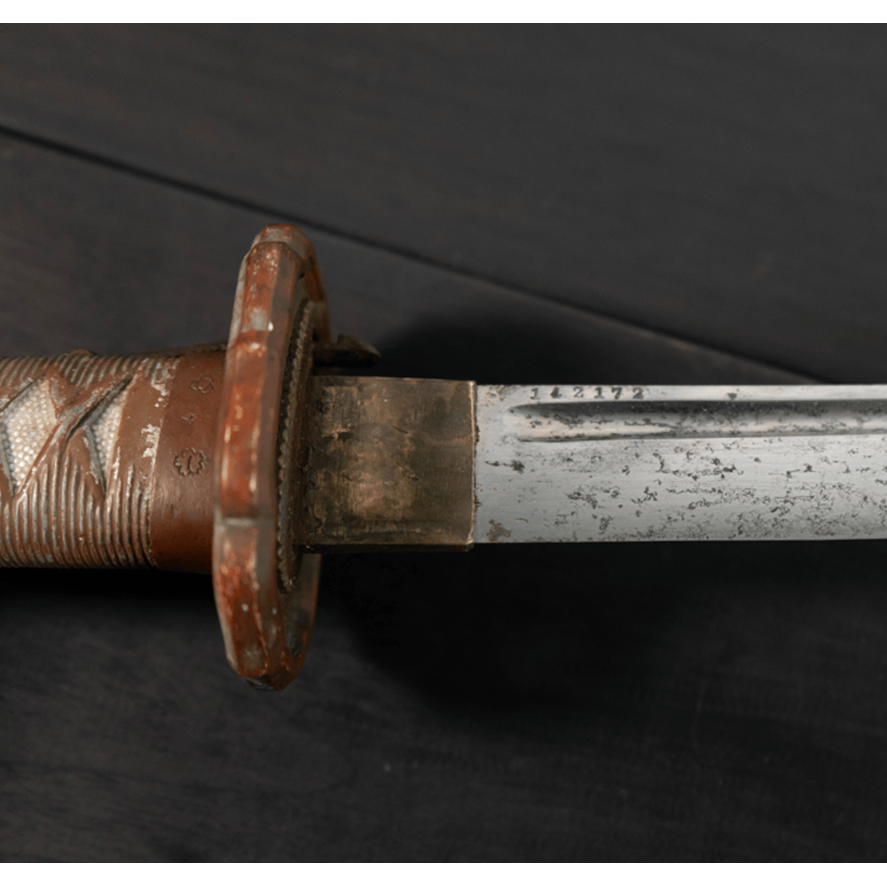 Japan Sword WW2 NCO Sword Gold & Silver Pawn Shop
