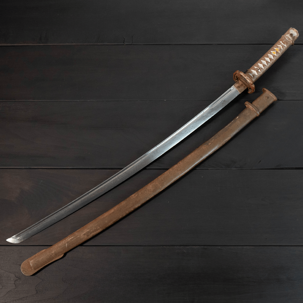 Japan Sword WW2 NCO Sword Gold & Silver Pawn Shop