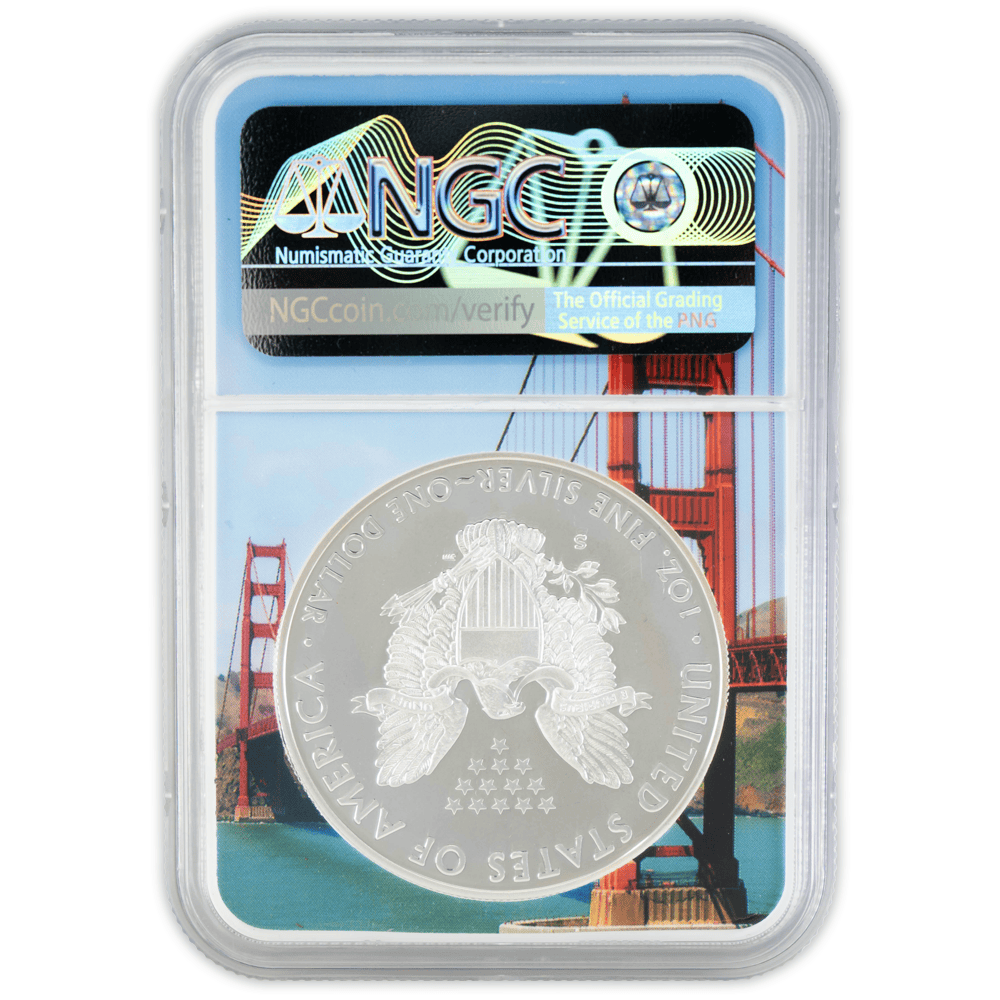 2019 S Eagle S$1 PF 70 Ultra Cameo NGC Gold & Silver Pawn Shop