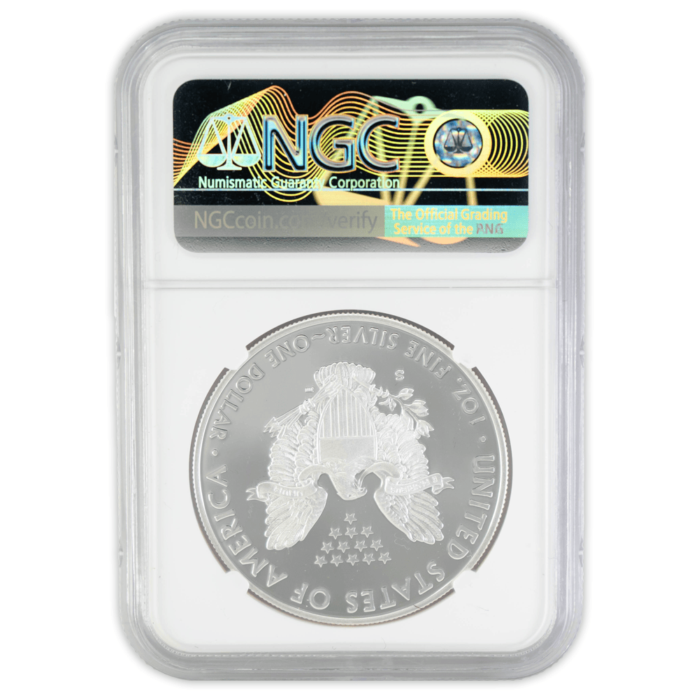 2018 S Eagle S$1 PF 70 Ultra Cameo NGC Gold & Silver Pawn Shop