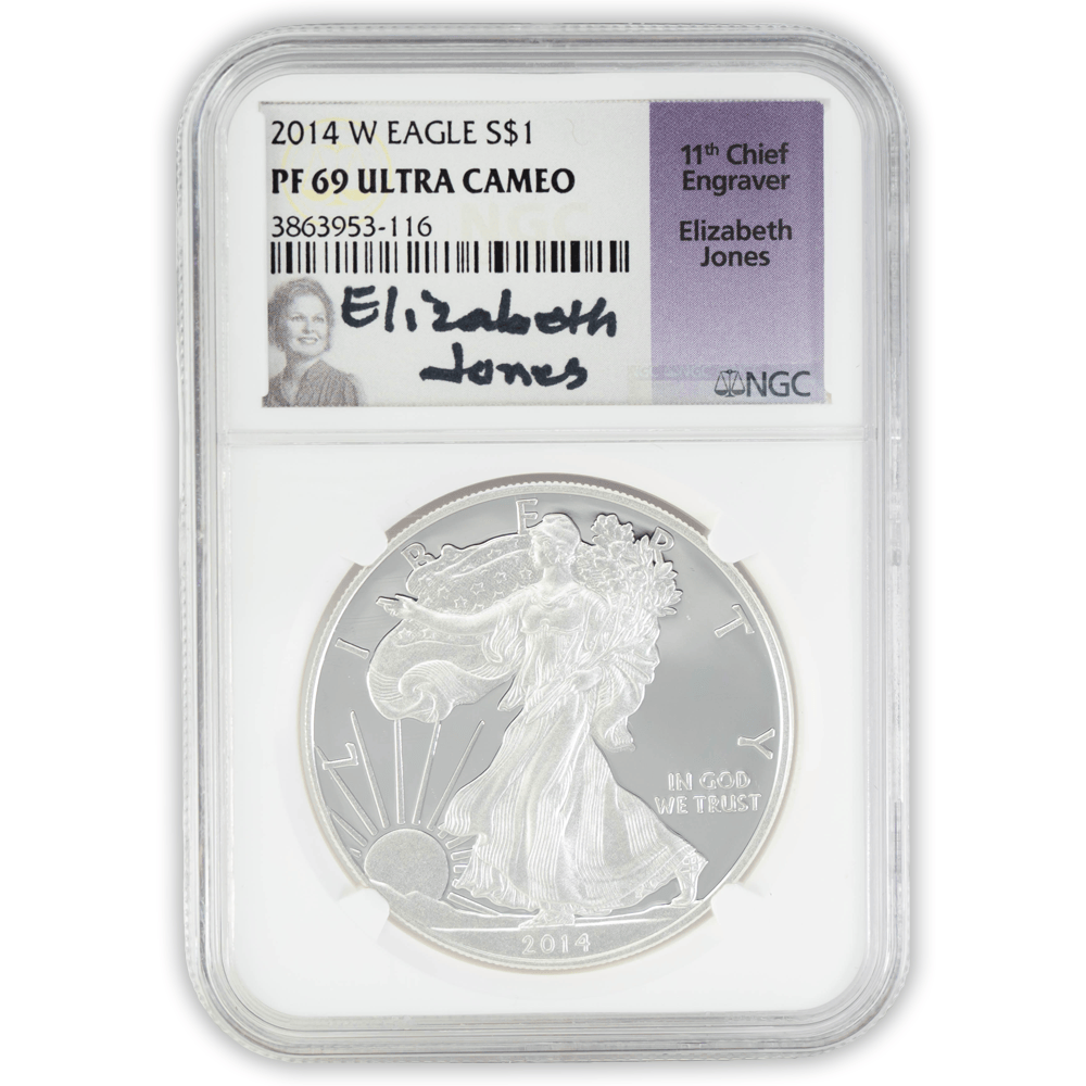 2014 W Eagle S$1 PF 69 Ultra Cameo NGC Gold & Silver Pawn Shop