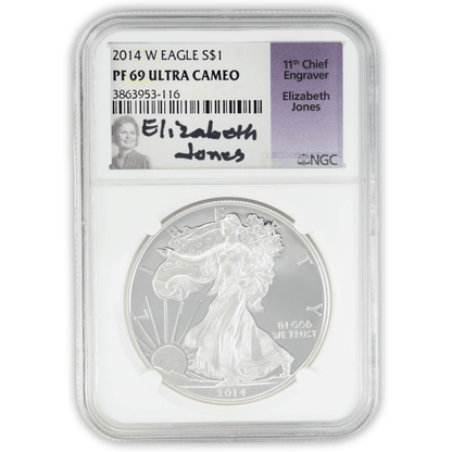 2014 W Eagle S$1 PF 69 Ultra Cameo NGC Gold & Silver Pawn Shop
