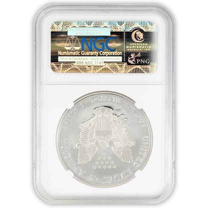 1986 S Eagle S$1 PF 69 Ultra Cameo NGC Gold & Silver Pawn Shop