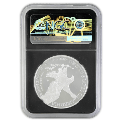 2021 W Eagle S$1 Eagle Landing T-2 PF 70 Ultra Cameo NGC Gold & Silver Pawn Shop