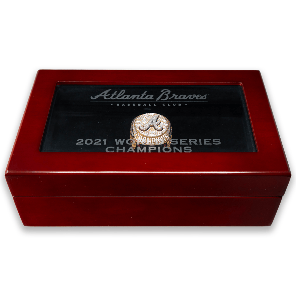 2021 Atlanta Braves World Series Ring Gold & Silver Pawn Shop