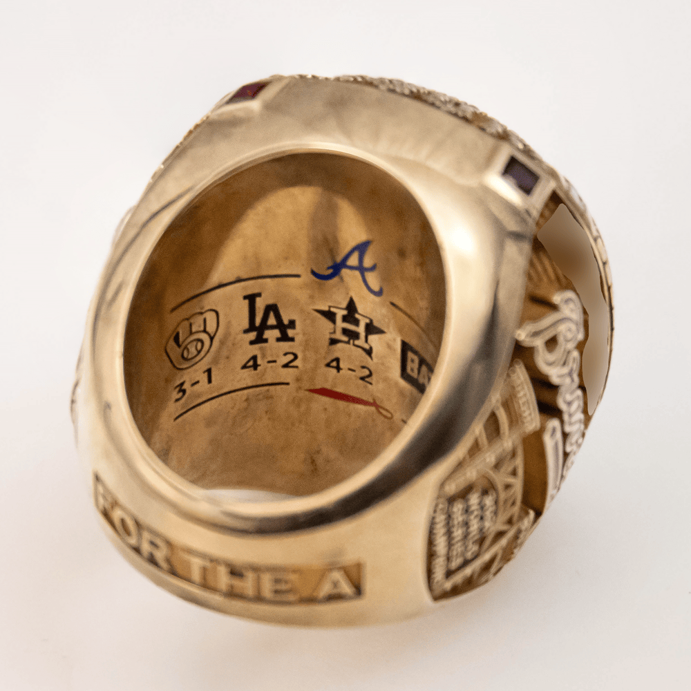 2021 Atlanta Braves World Series Ring Gold & Silver Pawn Shop