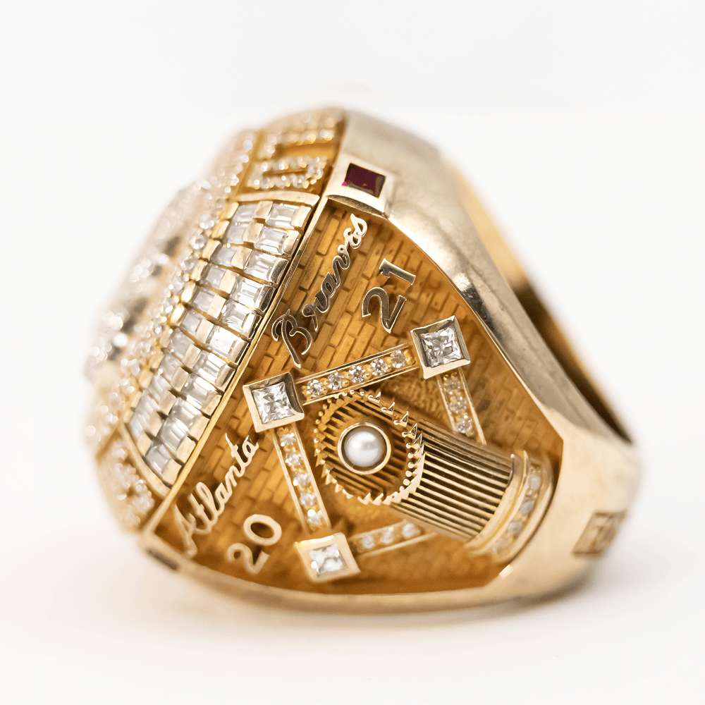 2021 Atlanta Braves World Series Ring Gold & Silver Pawn Shop