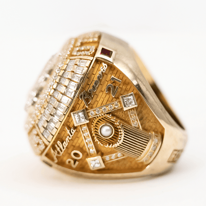 2021 Atlanta Braves World Series Ring Gold & Silver Pawn Shop