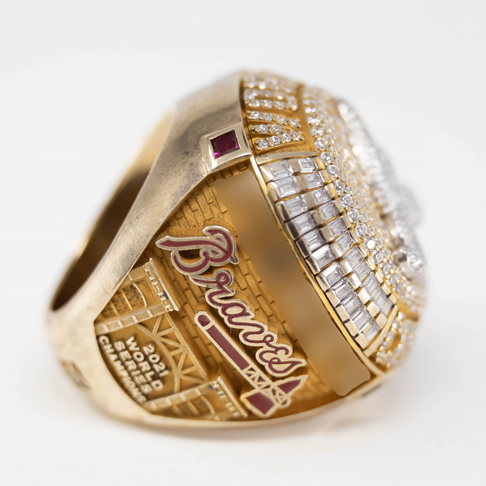 2021 Atlanta Braves World Series Ring Gold & Silver Pawn Shop
