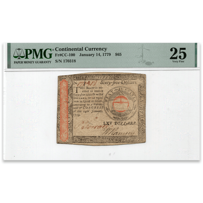 1779 Hall and Sellers $65