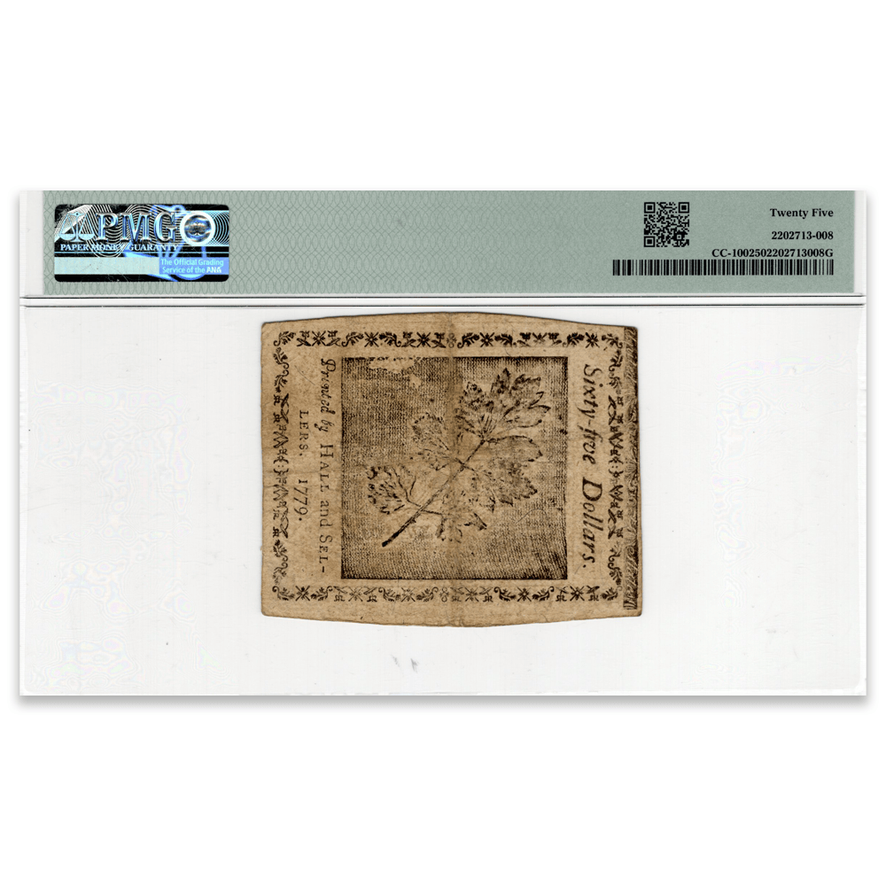 1779 Hall and Sellers $65_reverse