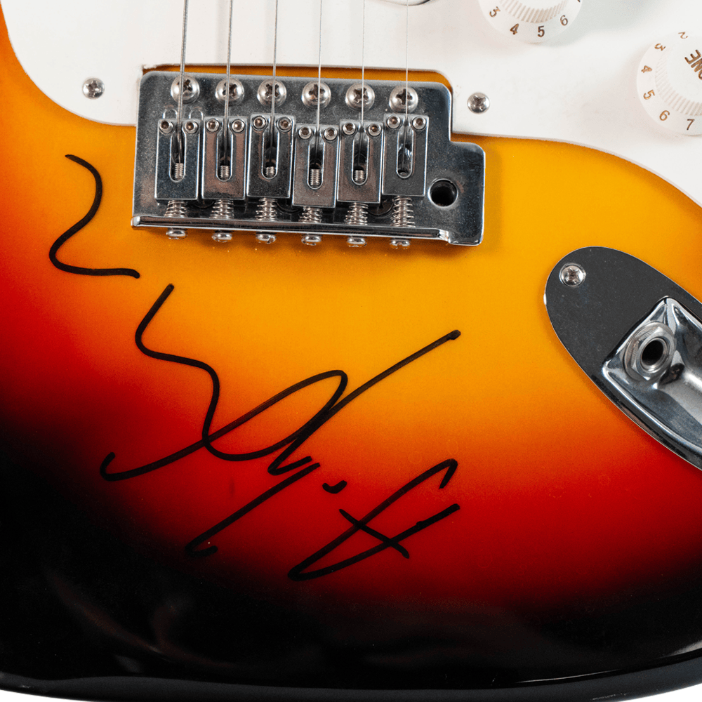 The Police Signed Guitar Gold & Silver Pawn Shop