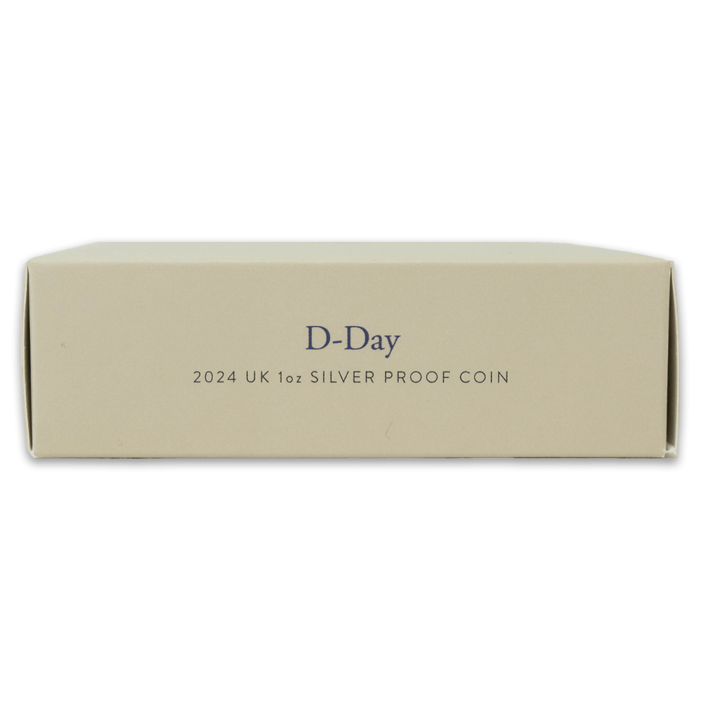 2024 UK 1oz Silver Proof Coin D-Day Gold & Silver Pawn Shop