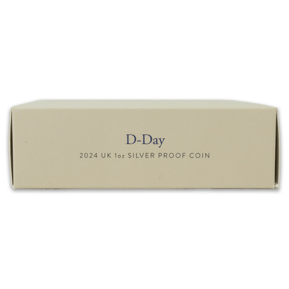 2024 UK 1oz Silver Proof Coin D-Day Gold & Silver Pawn Shop