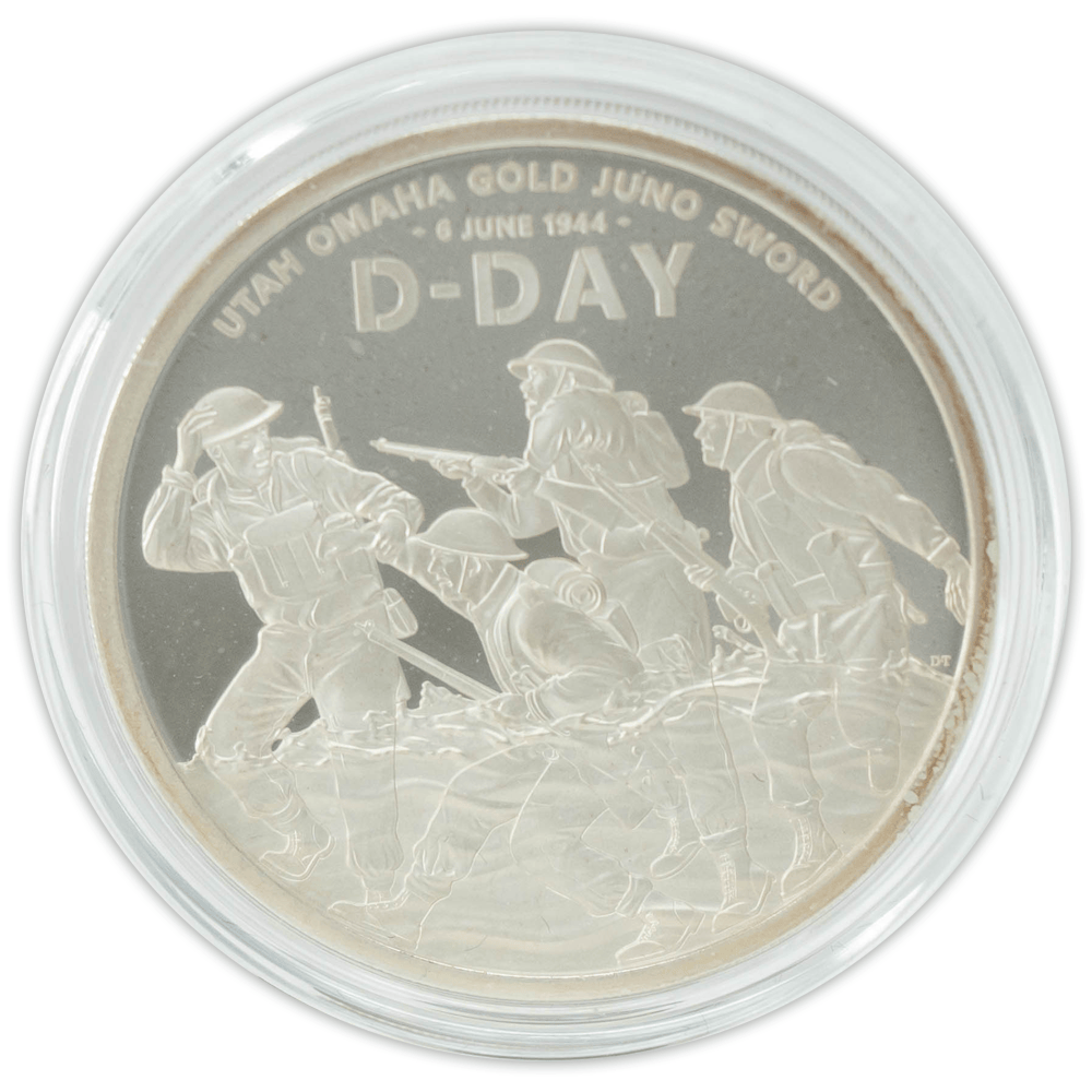 2024 UK 1oz Silver Proof Coin D-Day Gold & Silver Pawn Shop