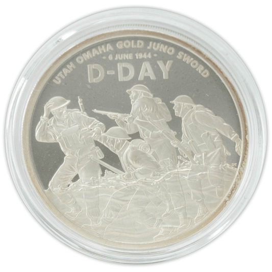 2024 UK 1oz Silver Proof Coin D-Day