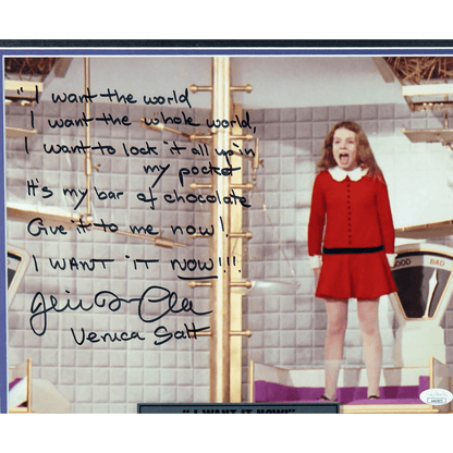 Willy Wonka Julie Dawn Signed Memorabilia Gold & Silver Pawn Shop