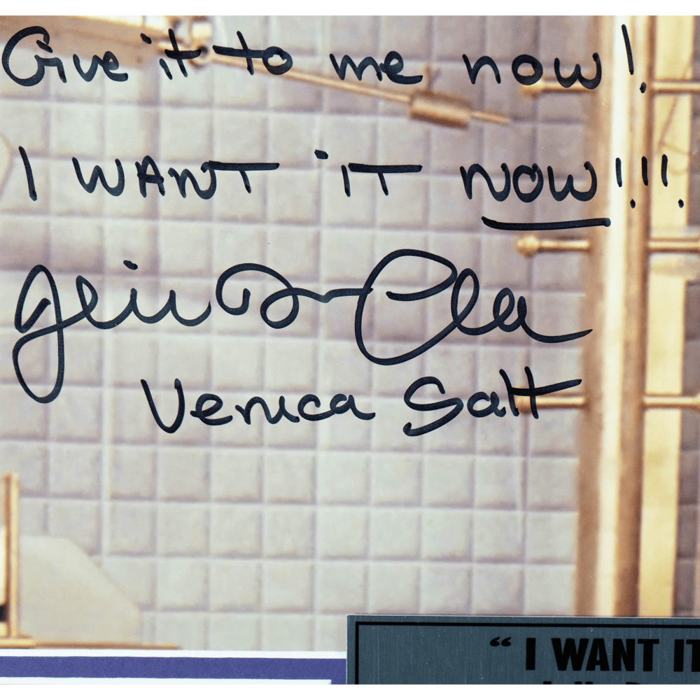 Willy Wonka Julie Dawn Signed Memorabilia Gold & Silver Pawn Shop