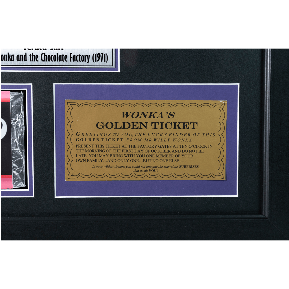 Willy Wonka Julie Dawn Signed Memorabilia Gold & Silver Pawn Shop