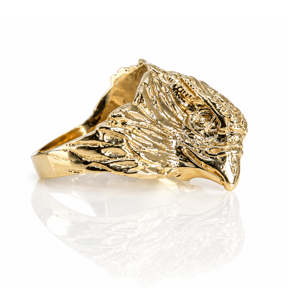 Bold Eagle Head Statement Ring in 10KYG
Gold & Silver Pawn Shop