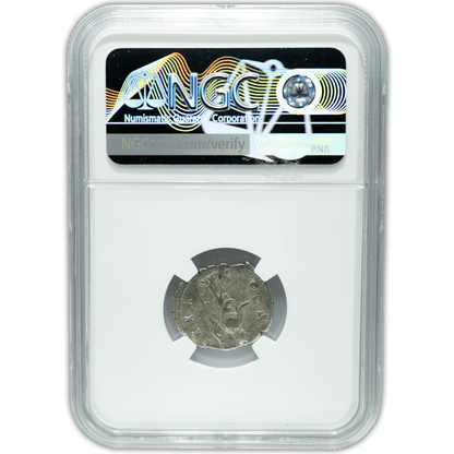 Roman Empire Antonius Plus, AD 138-161 Ch VF NGC Gold & Silver Pawn Shop