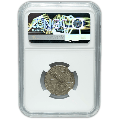 Indo-Scythians Azes I/II after c.58 BC NGC VF Gold & Silver Pawn Shop