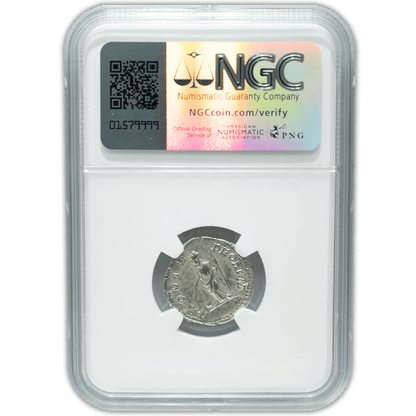 Roman Empire Geta, AD 209-211 NGC Ch VF Gold & Silver Pawn Shop